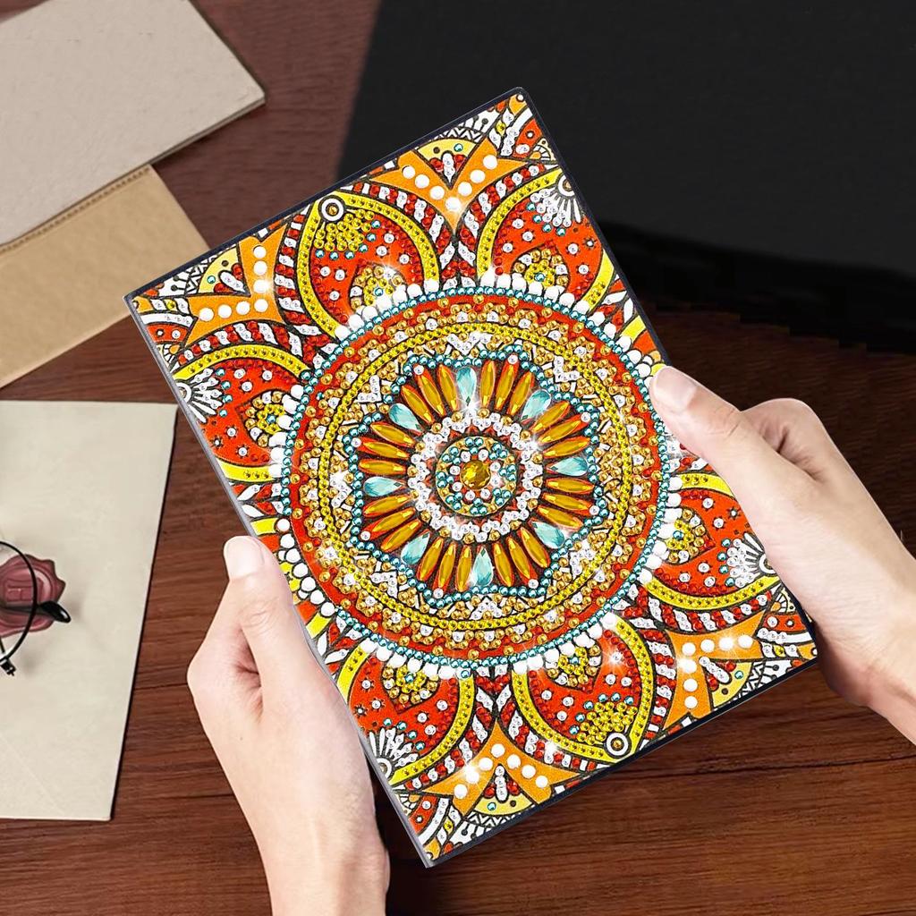 DIY Diamond Painting Business Notebook – Creative Dot Drill Writing Book for Kids
