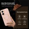 For Xiaomi Poco X7 Pro 5G/Redmi Turbo 4 5G Phone Case Carbon Fiber Textured Electroplated TPU Back Cover