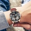AILANG Мужские часы Новые тенденции Полые Ellow Boil Механические часы Мужские полностью автоматические часы