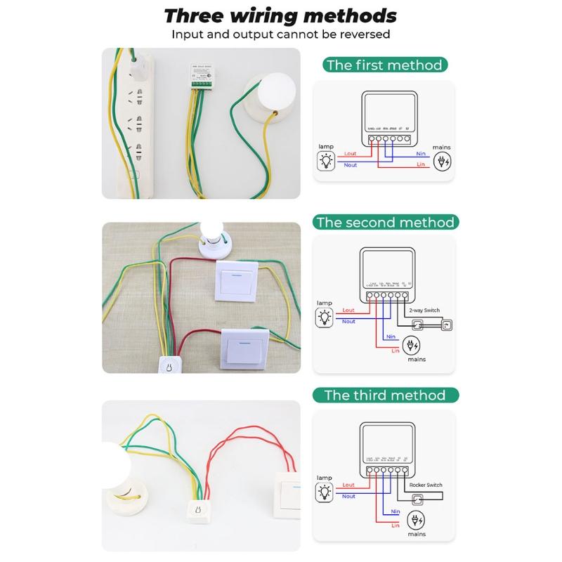10А/16А Умное Wi-Fi устройство отключения Wifi для умного переключателя с голосовым управлением и управлением через приложение для Alexa Google-home для Smart S