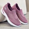 Shoes Women's 2025 Summer New Foreign Trade Women's Shoes Casual Mother Shoes Socks Net Shoes Soft-soled Sports Shoes Women