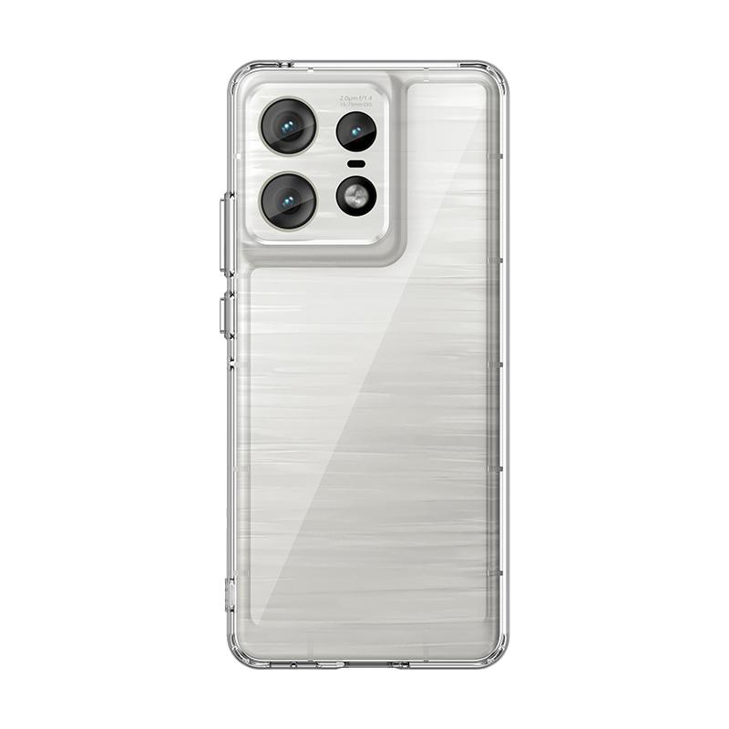 Для Motorola Edge 50 Pro Чехол Роскошный Прозрачный Силиконовый Чехол Moto Edge 50 Pro Чехол TPU Защитный Чехол для Телефона Moto Edge 50 Pro Чехол