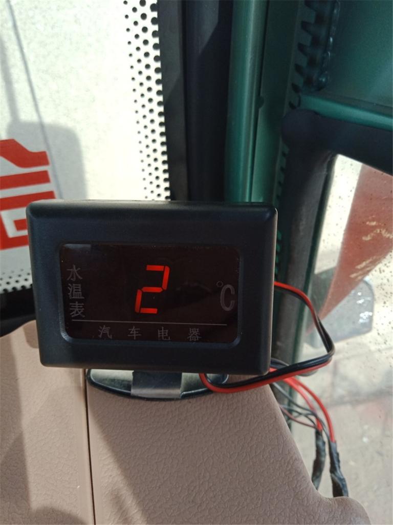 12V 24V Red Digital Water Temperature Gauges for Car + Sensor Head Plug 10MM