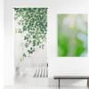 Stylish Noren Curtain, Room Divider, Privacy Curtain, Leaf Pattern, Natural, Simple, Casual, Botanical, Ivy, Line Leaf, Width 85cm, Length 150cm