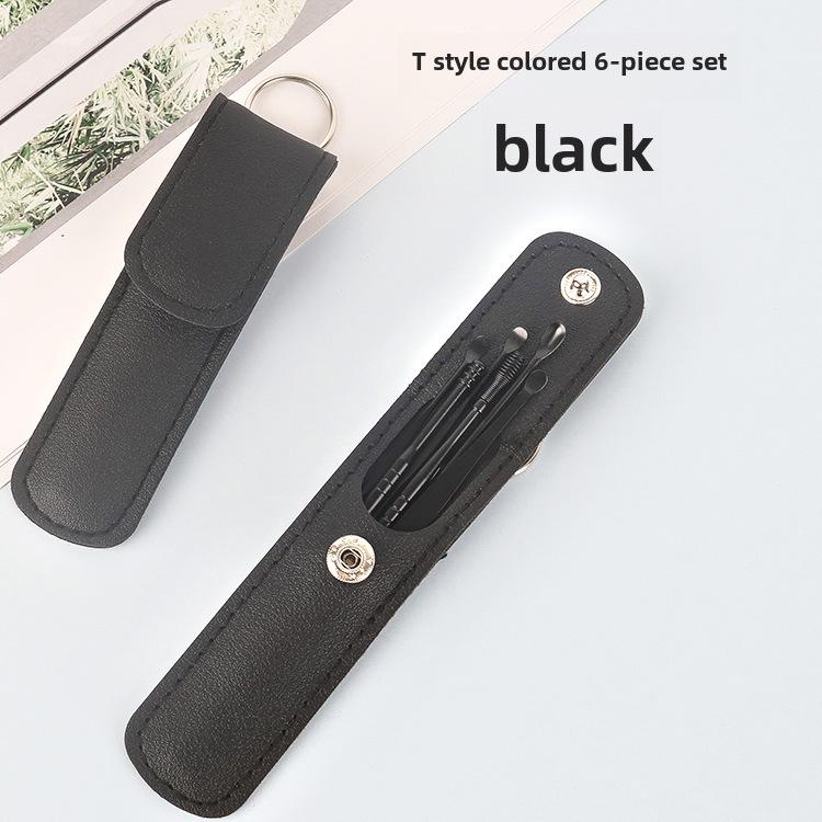 «Набор из 6 спиральных инструментов для чистки ушей для взрослых — портативный набор для чистки ушей»