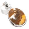 Brecciated Mookaite Gemstone Handmade 925 Sterling Silver Pendant 2.05" O2t14