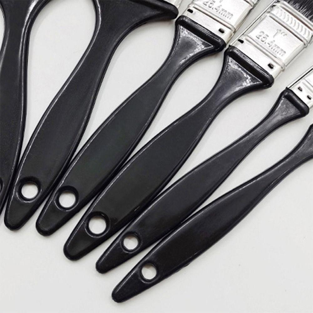 10pcs Cleaning Tool Paint Brush Apply Evenly Wall Brushing Tools Plastic Handle Brush Coating