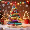 Novelty Book Christmas Tree Home Festival Inspirational Table Decoration High Quality Acrylic Gift Suitable For Parent Friend