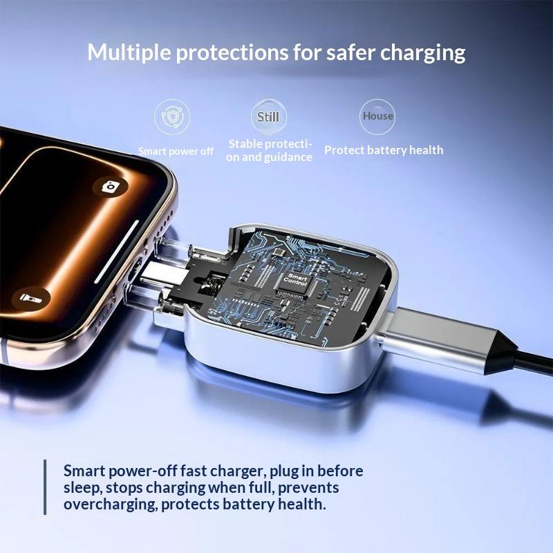 140 Вт Мини-разделитель полной зарядки Smart 1 шт. Эффективная защита здоровья аккумулятора от перезаряда для телефона, планшета, офисного использования