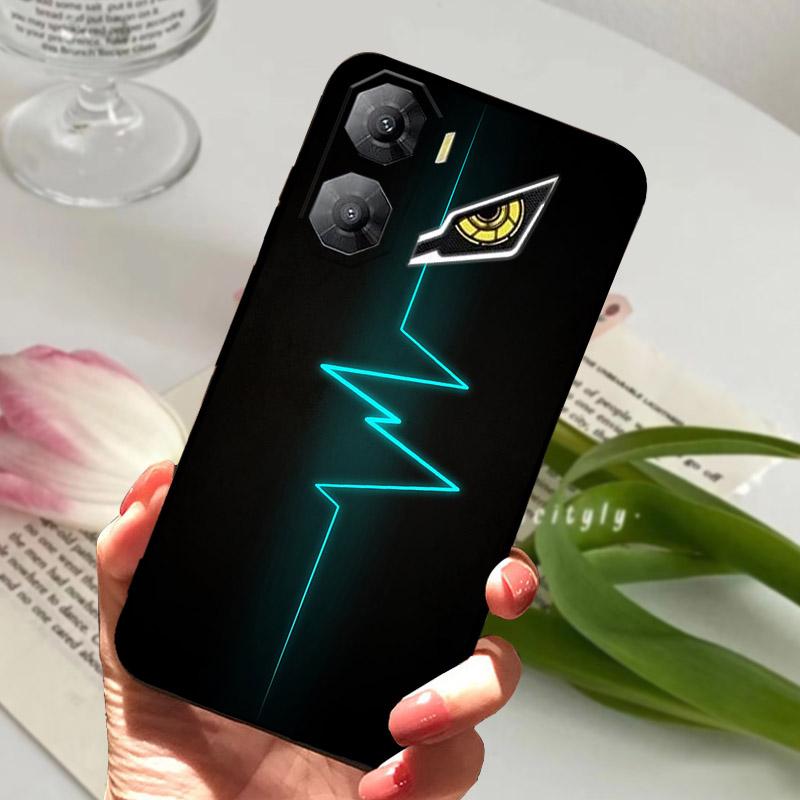 Soft Back Cover For ZTE Nubia Neo 3 5G Z2464N Phone Case Cool Wolf Lion Silicone Black TPU Funda For Nubia Neo3 Protective Shell