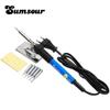 60W Adjustable Temperature Electric Soldering Iron 220V 110V Welding Tool Kit