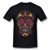 Day Of The Dead Sugar SkullAnime Clothes Design Halloween Trick-or-treating Cotton Unisex T-Shirt