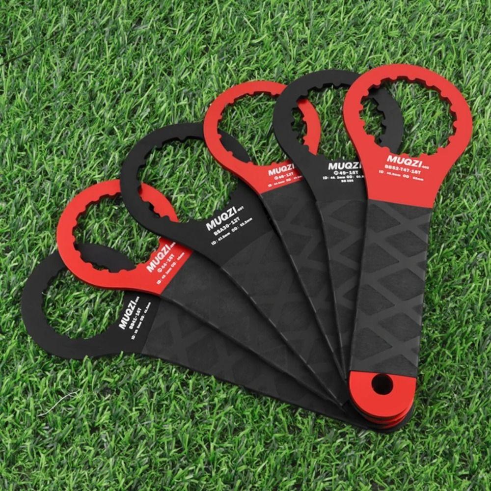 Soft Grib Bottom Brackets Wrench 39/41/44/46/49/52mm Bottom Bracket Tool BB Wrench MTB Bike