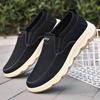 One-pedal Dad Shoes Men's Deodorant Comfortable Casual Shoes Middle-aged and Elderly Walking Shoes Old Beijing Cloth Shoes