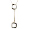 Les Trésors De Lily [E7589] - Gold-Plated Necklace 'Audace' White Gold