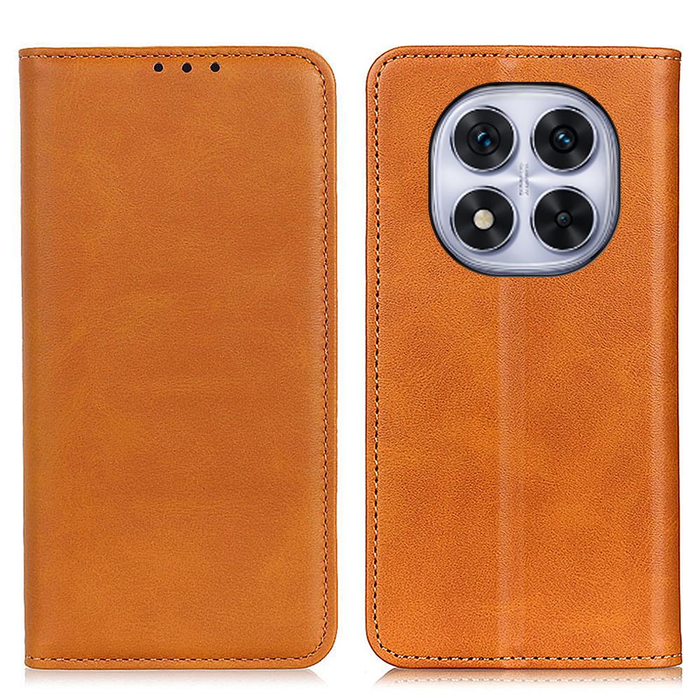 Для Xiaomi Redmi Note 14 Pro 5G/Poco X7 5G Чехол из Спилковой Кожи Книжка-Кошелек Чехол для Телефона