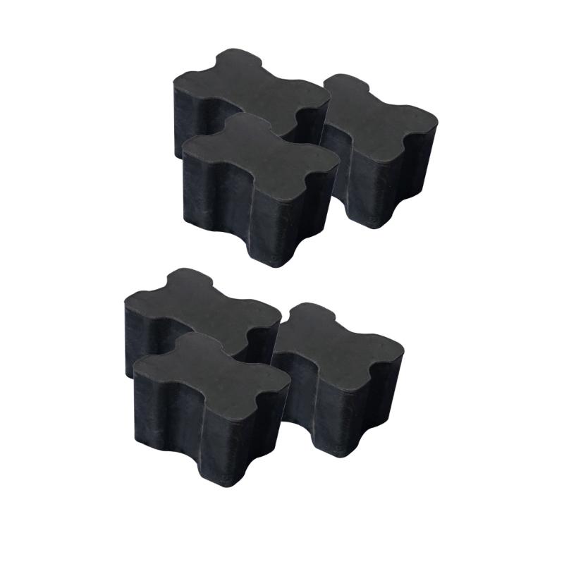 Automobile Rubber Front Coil Spring Boosters Set, Rubber Coil Spacers, 1.5" Thick Car Coil Spring Spacers