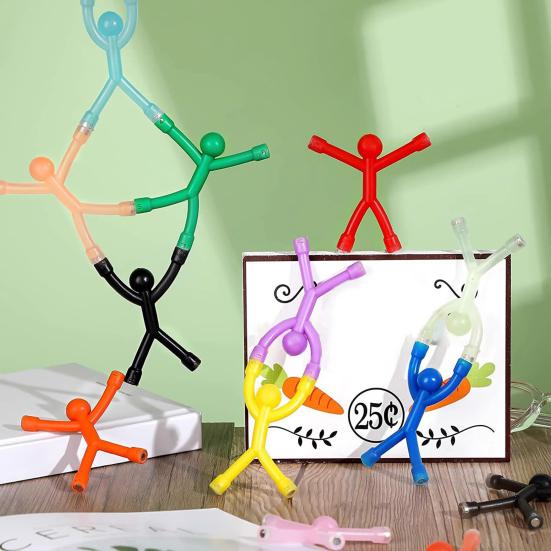 10 шт. Магнит для снятия стресса Мужская игрушка Красочный 3D Мужской магнит на холодильник Детям Взрослым Портативная дорожная сенсорная игрушка