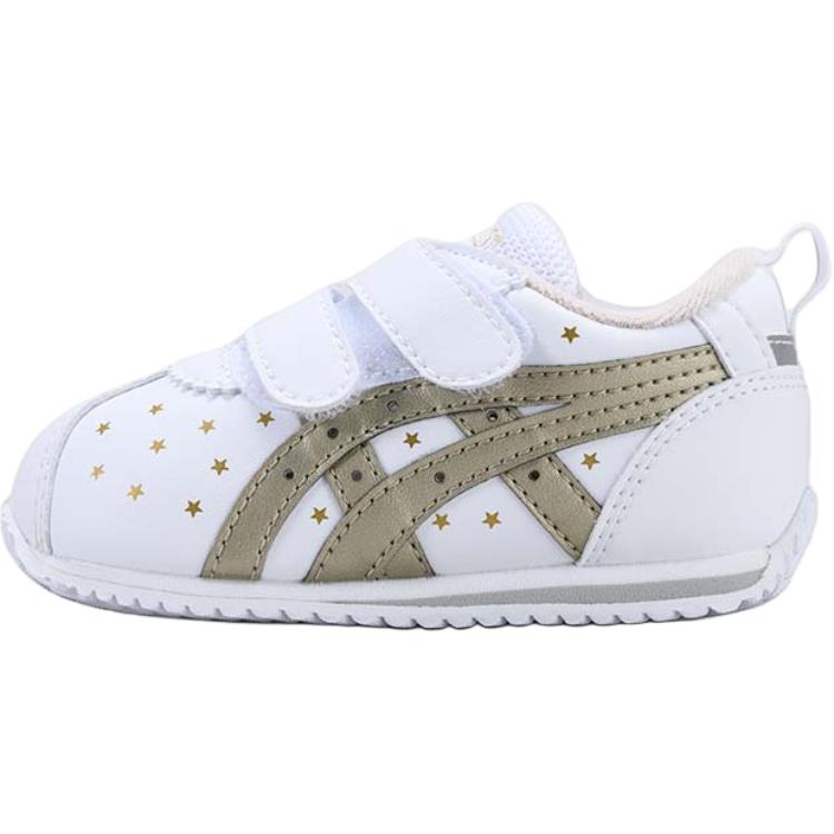 Asics Suku Best Mother Award Series Lightweight Comfortable Growth Protection Shoes Baby Sneakers White Platinum 1144A261-100