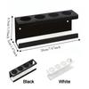 Space Saving 4-Slot Toothbrush Holder Wall Mounted Storage Rack Bathroom Organizer  for Bathroom