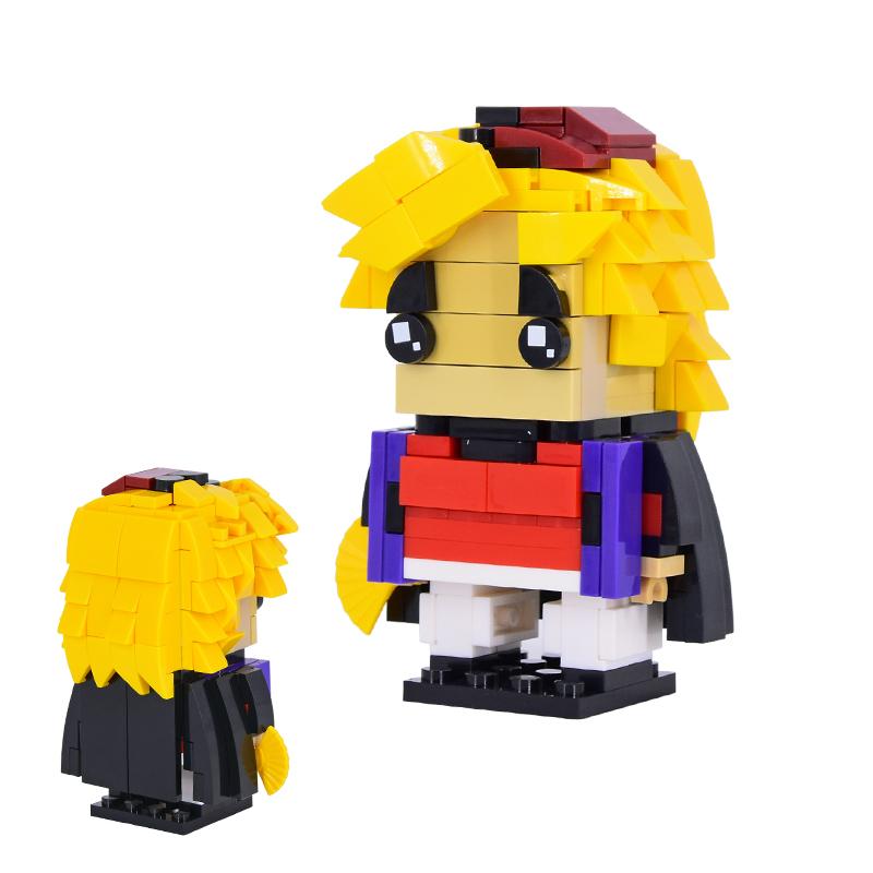 Набор MOC Кирпичи Мультфильм Фильм BrickHeadsed Модель DIY Фигурки Действия Сцена Строительные Блоки Игрушки Для Детей Подарок
