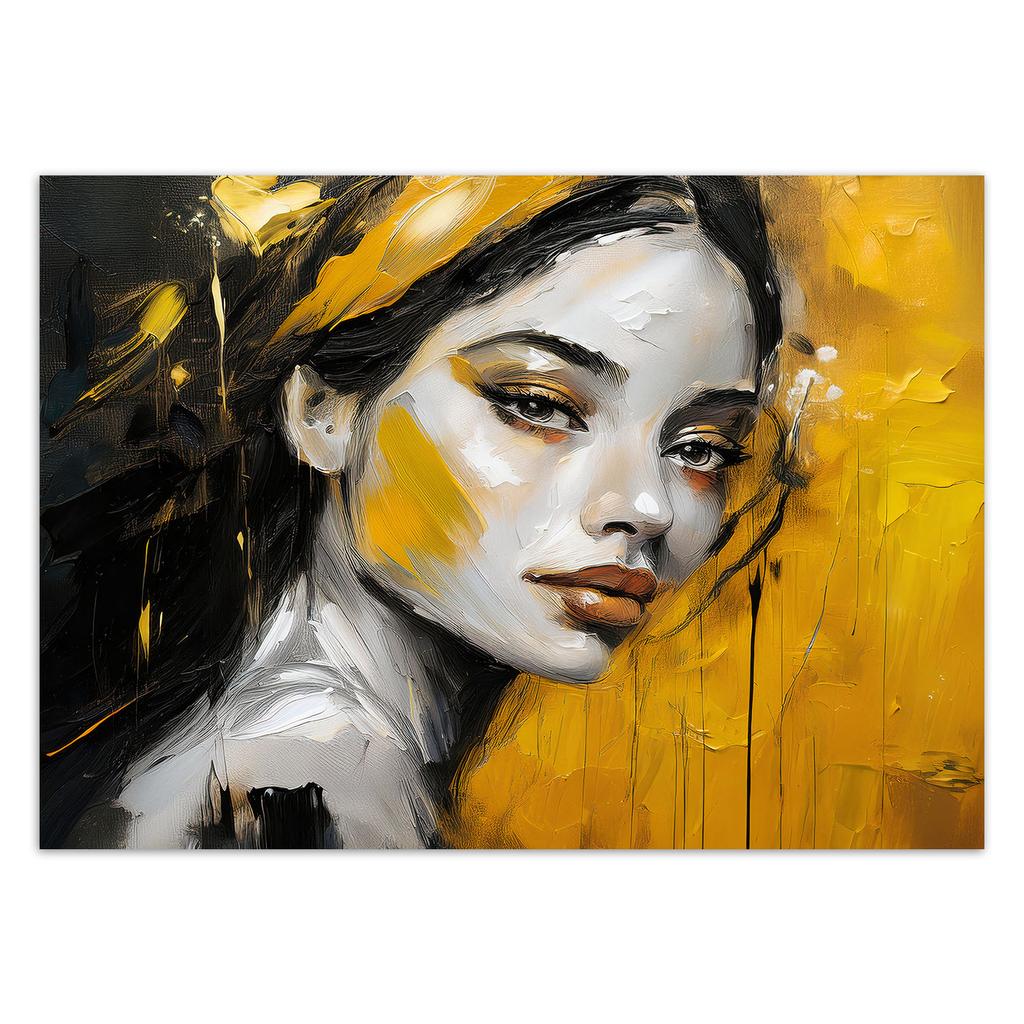 Wallpaper Glamour woman Gold