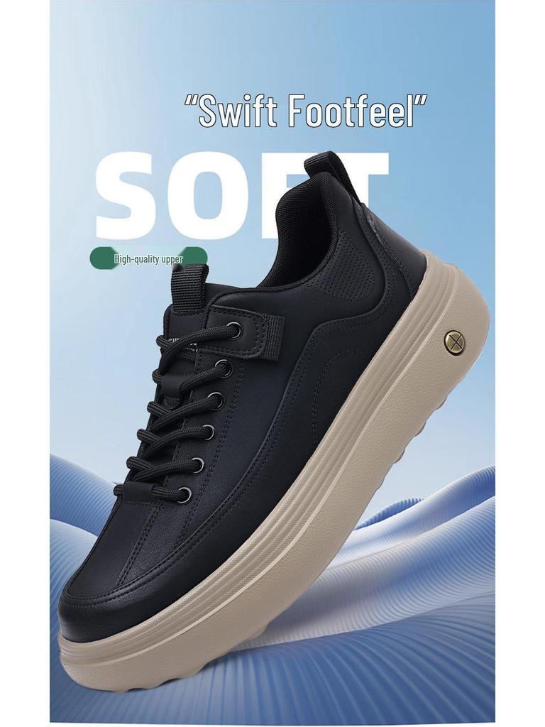 Мужские легкие ретро-кроссовки - Коллекция Осень/Зима 2025: Дышащая, Мягкая подошва, Повседневная спортивная обувь для улицы