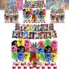 Mighty Morphin Power Rangers Party Banners Balloons And Spiral Cake Picks For Children Birthday Festivities