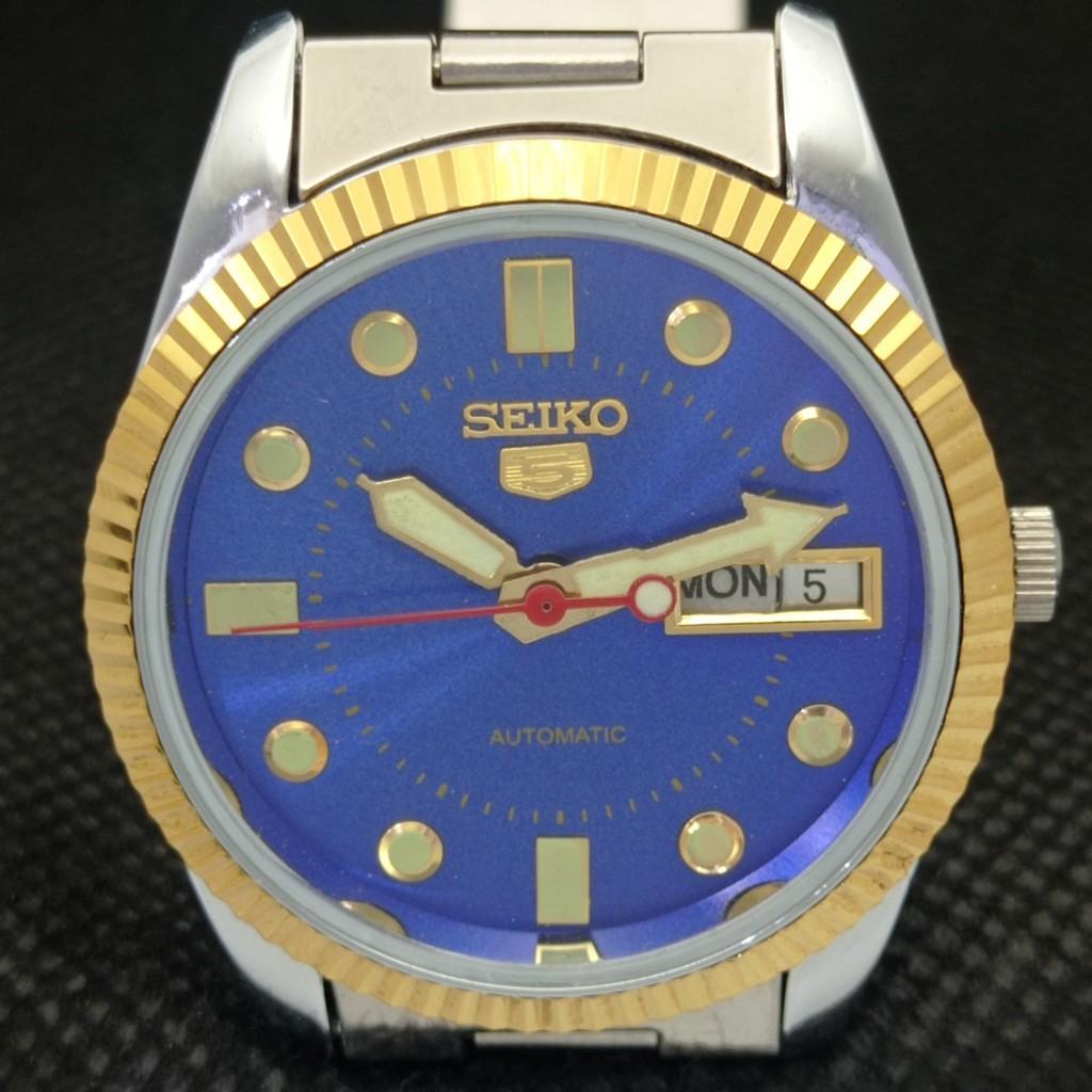 ВОССТАНОВЛЕННЫЕ ВИНТАЖНЫЕ МУЖСКИЕ ЧАСЫ SEIKO 5 PRESIDENT AUTOMATIC ИЗ ЯПОНИИ 575a-a304819-2