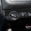 Для Dodge Challenge 2015 2016 2017 2018 2019 2020 21 Аксессуары Наклейка на панель переключателя фар из углеродного волокна для салона