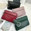 Women Wallet Coin Purse Credit Card Holder Single Double Zipper Pocket Women Bag Multi-card Fashion Black Zipper Wallet