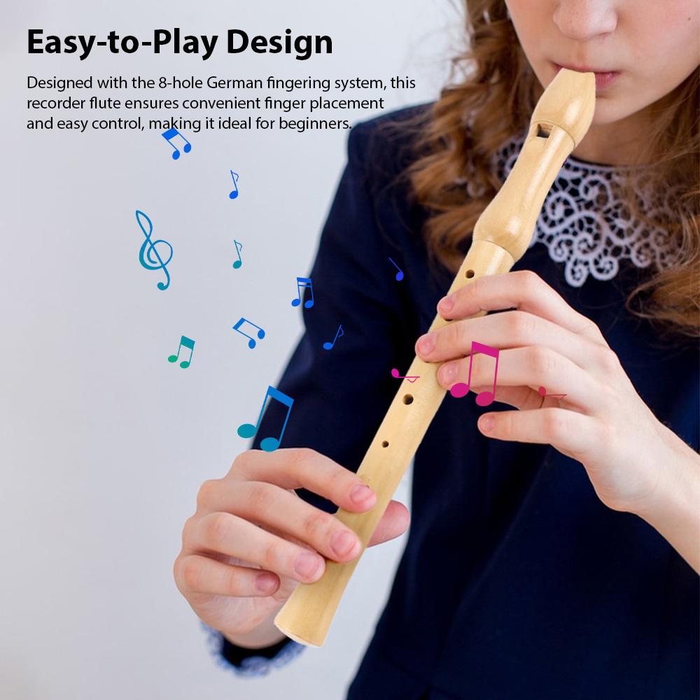 Блок-флейта сопрано с 8 отверстиями, флейта с высоким тоном C, блок-флейта сопрано, кларнет с