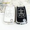 Для Chevrolet Cruze Impala Camaro Garna Equinox Volt Yakista AVEO Impala GMC Terrain TPU Флип Чехол-Крышка Брелок для Автомобильного Ключа