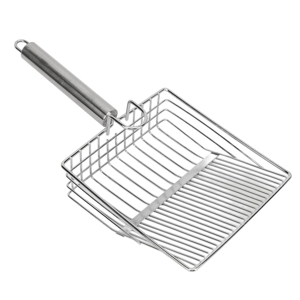 Совок для кошачьего туалета, металлический, расширенный, эффективный, для кошачьего туалета, совок для лотка