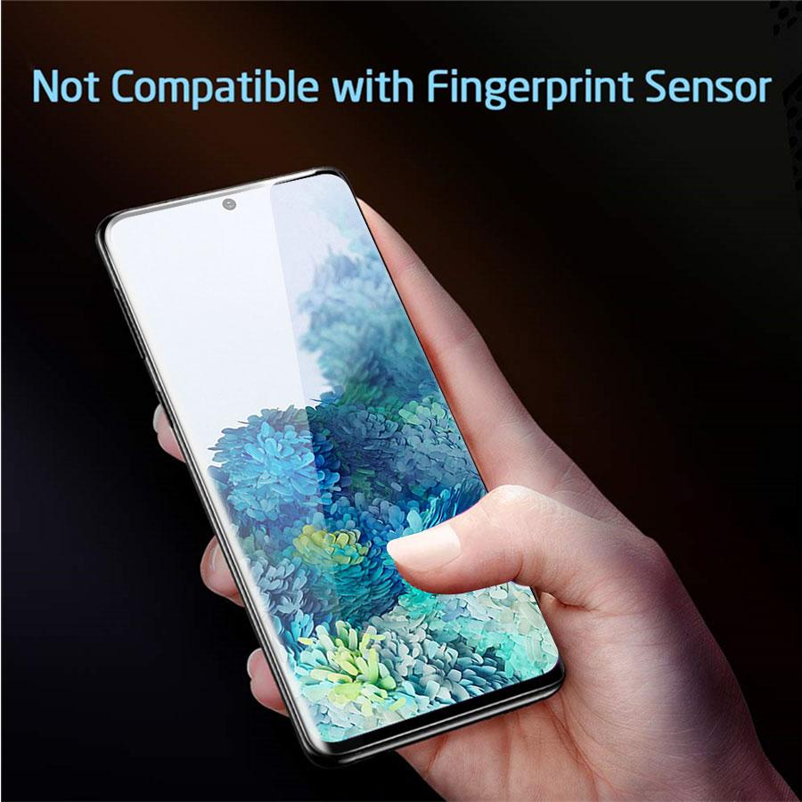 Для Samsung Galaxy S25 S24 S23 S22 S21 S20 Ultra S10 Plus Note 20 Ultra 10 Plus Full Glue Soft Ceramic Screen Protector