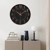 12 Inch Simple Three-dimensional Large Digital Wall Clock Silent and Accurate Wall Clock Suitable for Study Bedroom Living Room