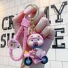 Брелок в виде мультфильма «Капибара» в стиле животного, ювелирное изделие «Капибара на велосипеде», брелок для сумки, кулон