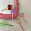 Playful Candy Lollipop Pendant Simulation Food Lollipop Keychain Phone Lanyard  Jewelry Gifts