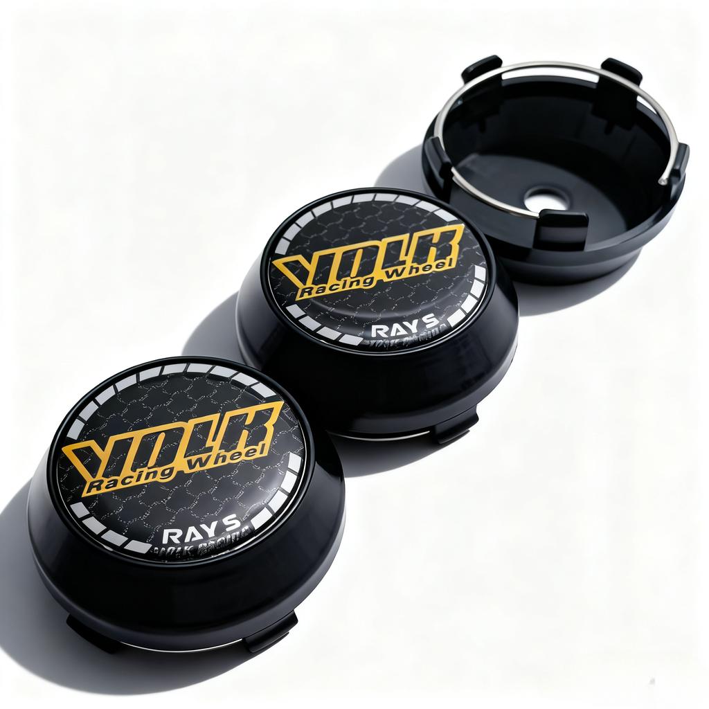 4 шт. JDM VOLK Racing Логотип Значок Центральные Колпачки Колес Автомобиля 60MM 56MM Ступица Колеса Высокая Крышка Значок RAYS Колпачок Диска Аксессуары для Автомобиля