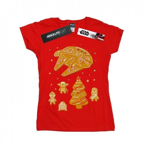 Star Wars Womens/Ladies Gingerbread Rebels Cotton T-Shirt