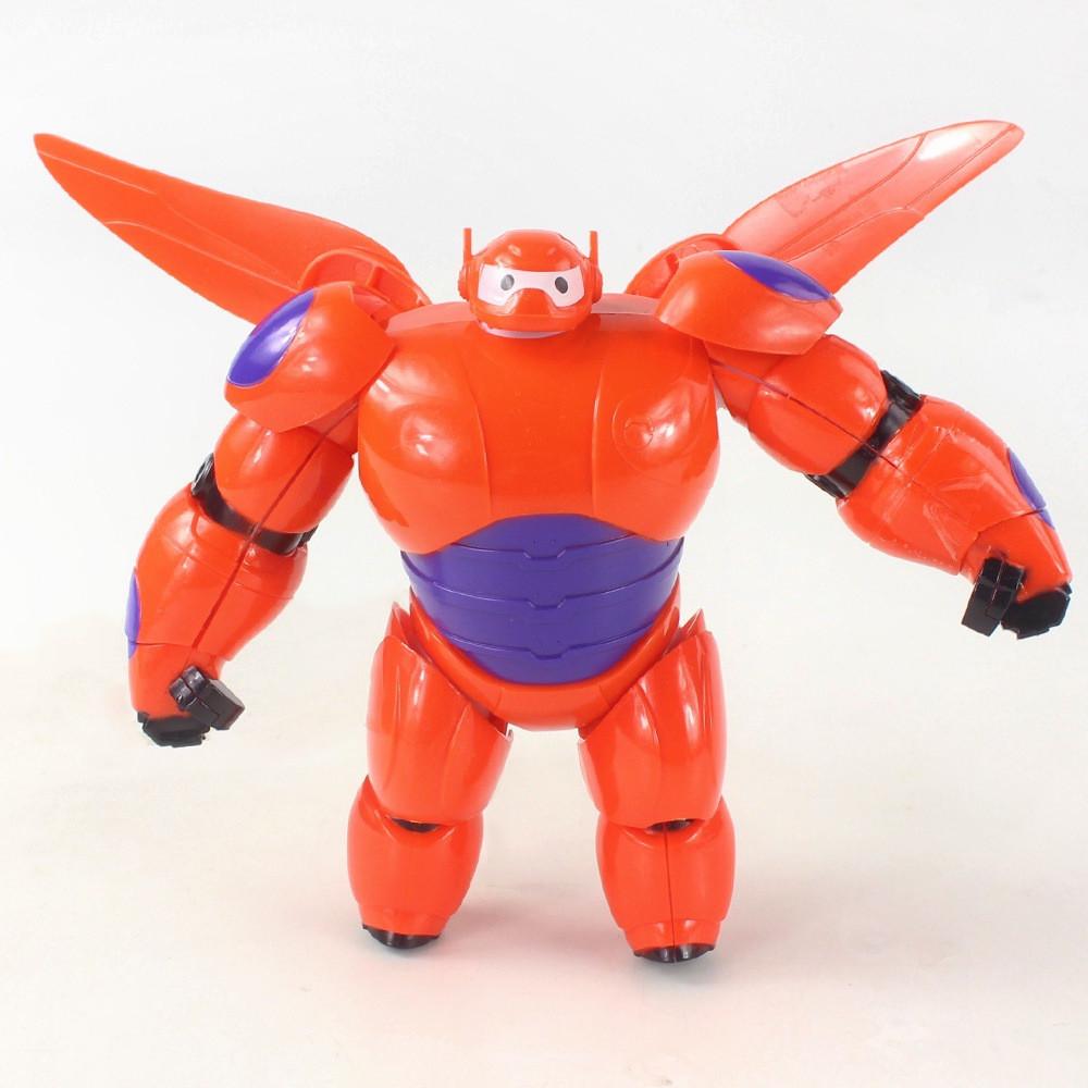 Hero 6 Big 16cm Baymax Orange Robot Assembles Transformed Boy Model Doll Toy