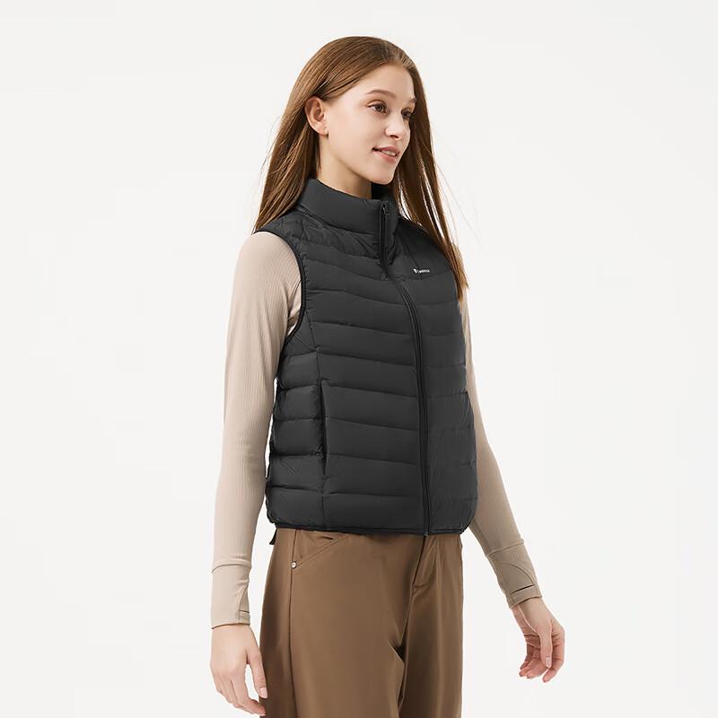 Tanboer Women's Lightweight Stand-Up Collar Down Vest