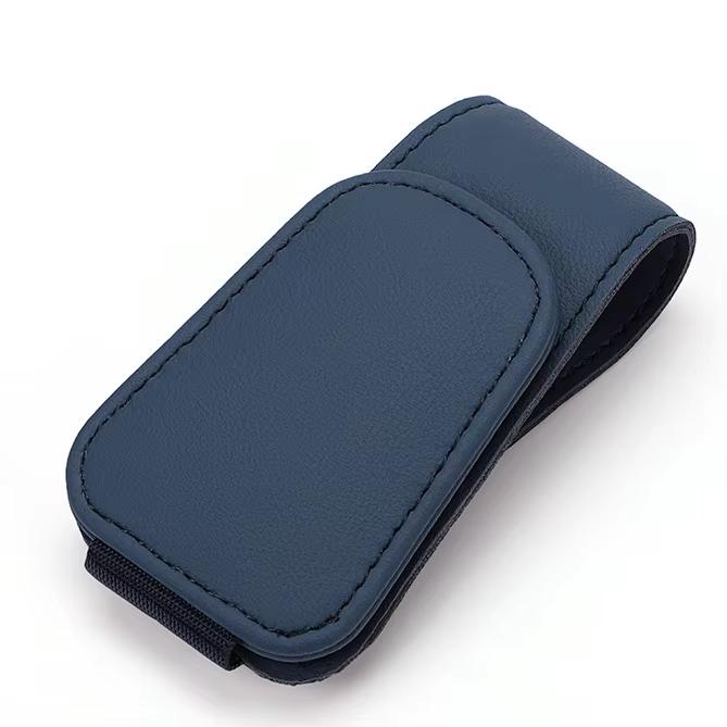 Универсальный автомобильный солнцезащитный козырек, вешалка для очков, зажим для кожаных очков, магнитный многофункциональный держатель для автомобильных аксессуаров