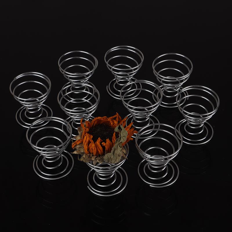 10Pcs Metal Air Plant Stand Container Holder Tabletop Plant Display Rack Vase