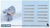 Tetra Model Works Японский флот Тип 89 Пушка Длинная 12 Штук Набор Деталей для Модели Корабля Пластиковые Детали Модели SA3512 1/350 12,7 см Зенитная