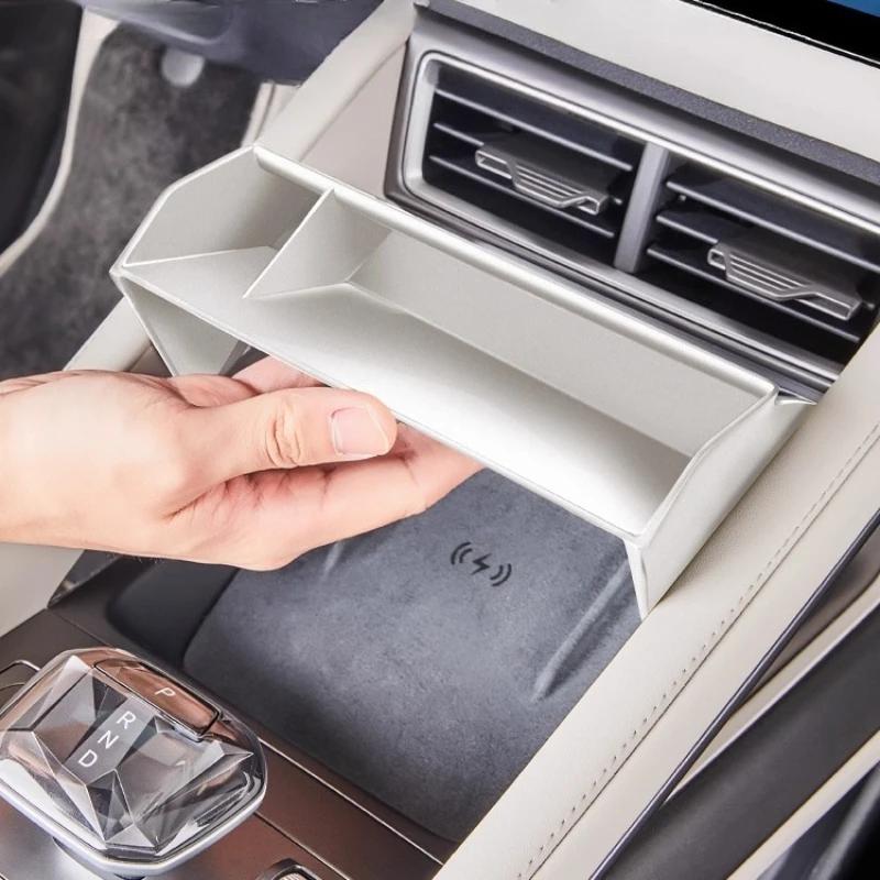 Для BYD YUAN PRO ATTO 2 2025 Под центральным экраном управления Ящик для хранения Многофункциональное хранение Принадлежности для модификации интерьера