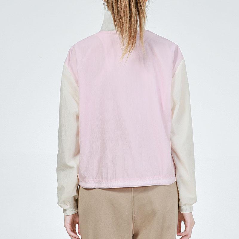 Puma Повседневная спортивная куртка Colorblock с воротником-молнией, женская куртка, розовая 532726-36