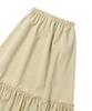 Without Summer Lay Frill Skirt_Beige