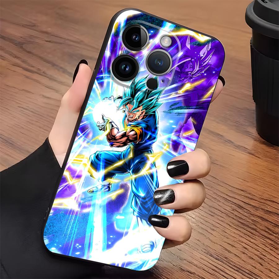 Чехол для iPhone XS Max XR 13 12 11 17 Pro Max 7 8 15 16 14 Plus 17Air Черный Мягкий Чехол для Телефона Dragon Ball Z Вселенная Goku
