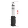 to 6.35mm New Converter Stereo Earphone Cable Adapter Headphone Plug Microphone Jack Male To Female